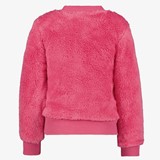 Meisjes teddy vest roze