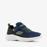 Skechers Microspec II kinder sneakers blauw