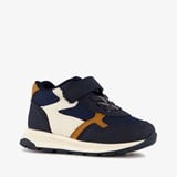 Blue Box jongens sneakers donkerblauw cognac