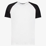 Dutchy heren voetbal T-shirt wit zwart