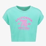 Osaga cropped meisjes sport T-shirt groen