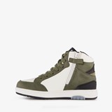 Hoge jongens sneakers groen wit