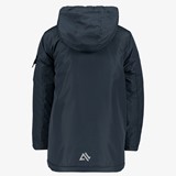 Jongens halflange winterjas blauw