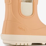 Kinder regenlaarzen gevoerd oranje