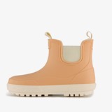 Kinder regenlaarzen gevoerd oranje