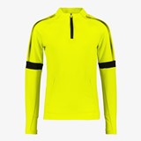 Dutchy kinder voetbal pully geel zwart