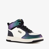 Blue Box hoge meisjes sneakers metallic