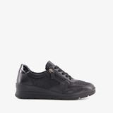 Dames veterschoenen zwart