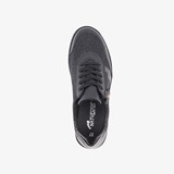 Dames veterschoenen zwart