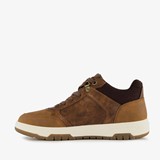 Hoge heren sneakers cognac