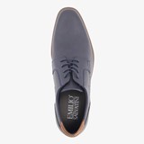 Heren veterschoenen blauw