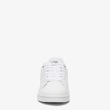 Heren sneakers wit met blauw detail