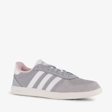 Adidas Breaknet suede dames sneakers grijs wit