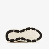 Dames dad sneakers beige goud