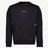 Produkt heren sweater met rits zwart