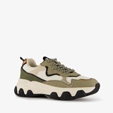 Blue Box dames dad sneakers kaki groen