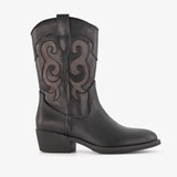 Dames western laarzen zwart