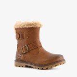 Blue Box gevoerde meisjes biker boots bruin