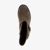 Dames biker boots bruin