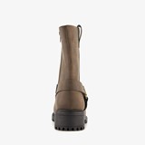 Dames biker boots bruin