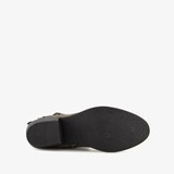 Dames enkellaarsjes met hak grijs