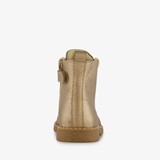 Gevoerde leren meisjes veterboots goud