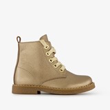 Gevoerde leren meisjes veterboots goud