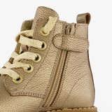 Gevoerde leren meisjes veterboots goud