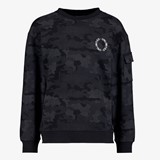 Unsigned jongens sweater met camouflage print