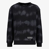 Unsigned jongens sweater zwart grijs
