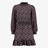 MyWay meisjes jurk met paisley print zwart roze