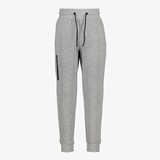 Osaga jongens joggingbroek met tekstopdruk grijs