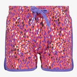 Osaga meisjes sweat short met stippen oranje