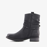 Dames enkellaarsjes zwart