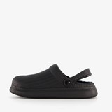 Dames tuinklompen gevoerd zwart