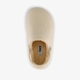 Dames tuinklompen gevoerd beige