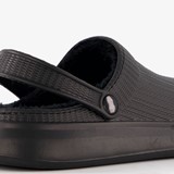 Dames tuinklompen gevoerd zwart