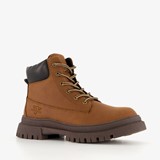 Blue Box jongens veterboots cognac bruin