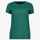 Puma Performance dames sport T-shirt groen