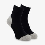 2 paar sportsokken zwart grijs