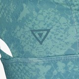 Dames sport BH blauw met print