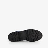 Dames enkellaarsjes donkerblauw