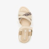 Dames sandalen beige