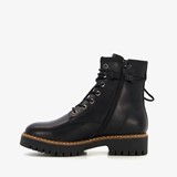 Dames veterboots zwart