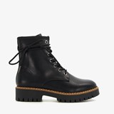 Dames veterboots zwart