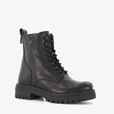 Leren dames boots zwart