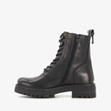 Leren dames boots zwart
