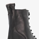 Leren dames boots zwart