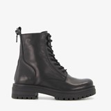 Leren dames boots zwart