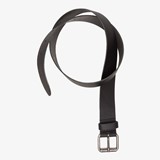 Leren heren riem zwart